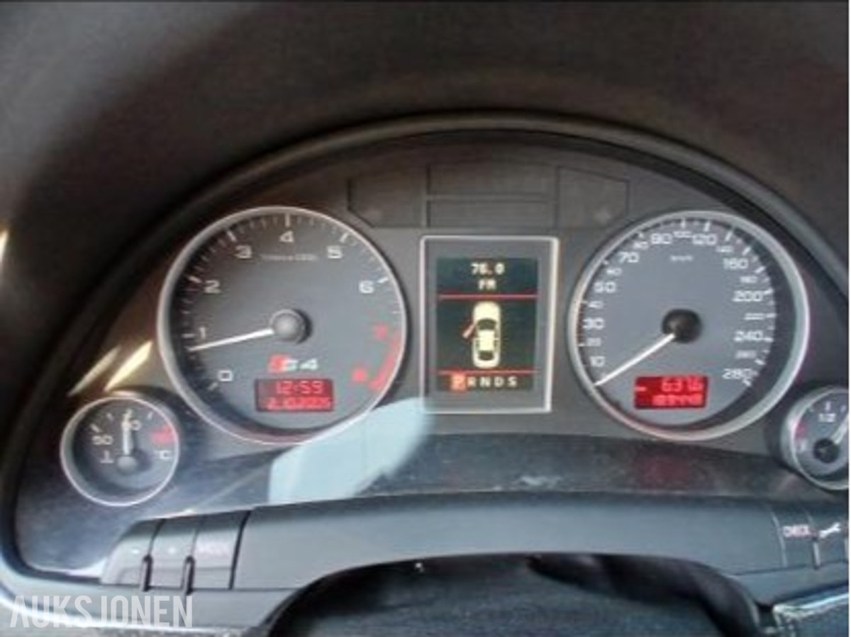 2006 Audi S4 V8 4.2 344HK Quattro 189 500 km