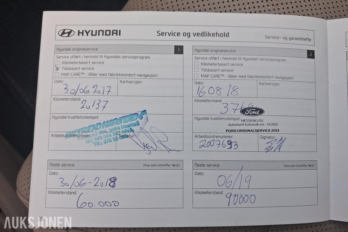 2016 Hyundai Tucson, 1.7-141 D, 133805 km, Eu godkjent til 31.05.2028