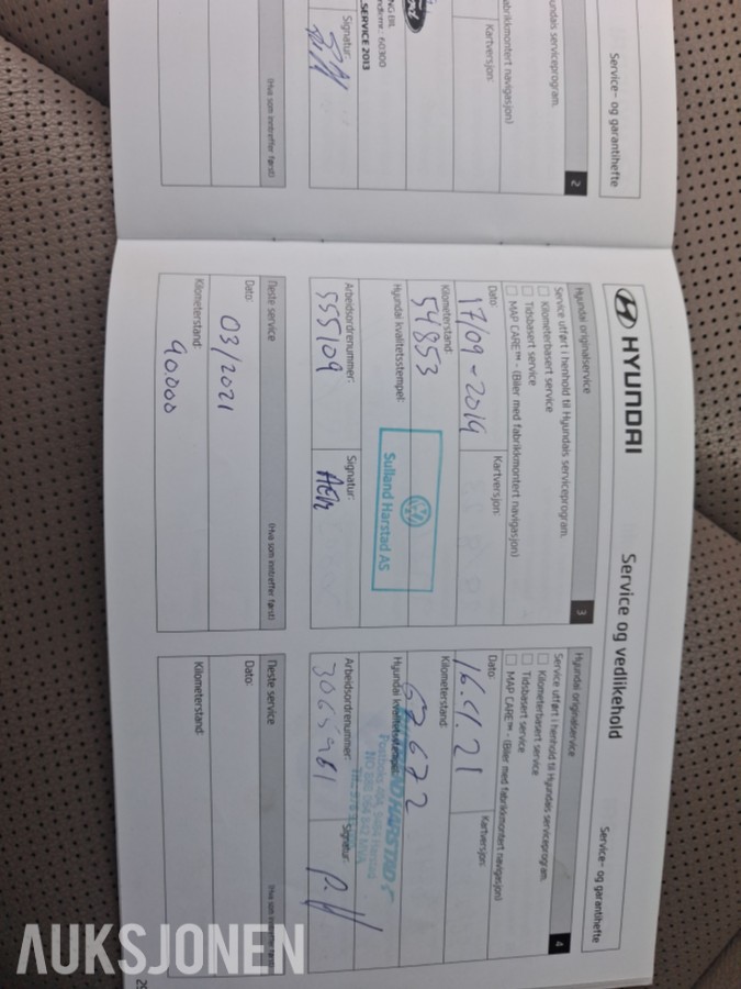 2016 Hyundai Tucson, 1.7-141 D, 133805 km, Eu godkjent til 31.05.2028