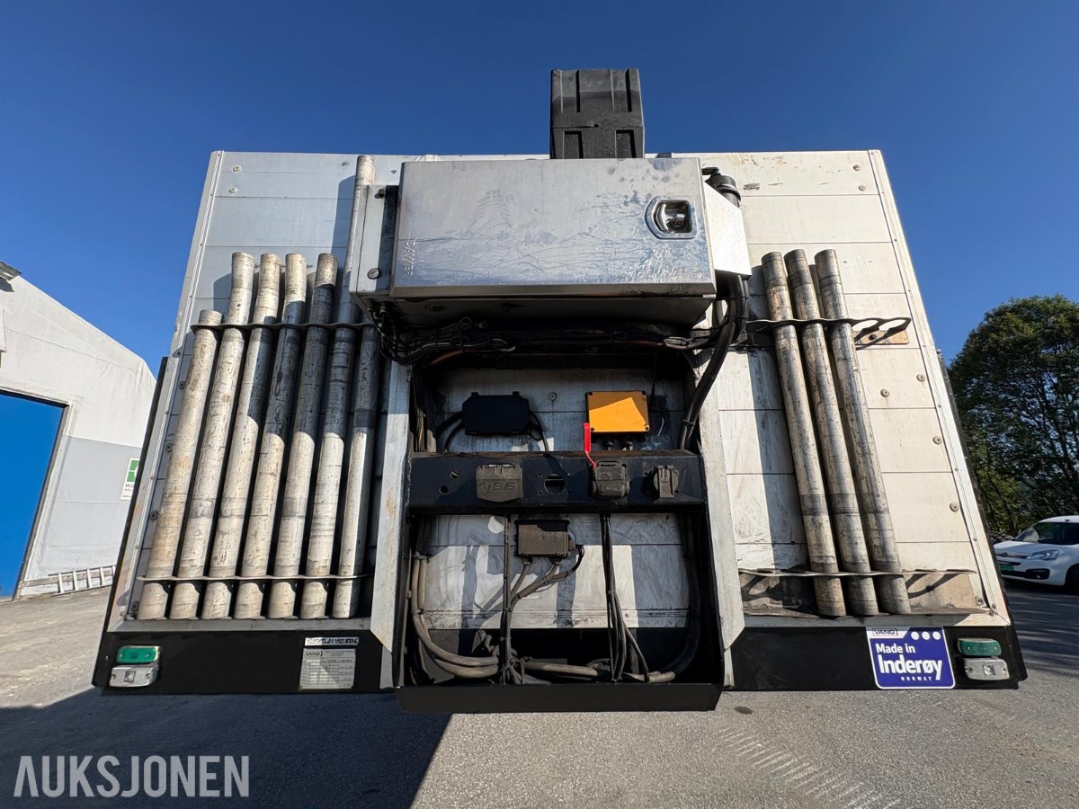 2018 Vang 3-akslet maskinsemi - EU godkjent til 21.03.2027 - delt bredding