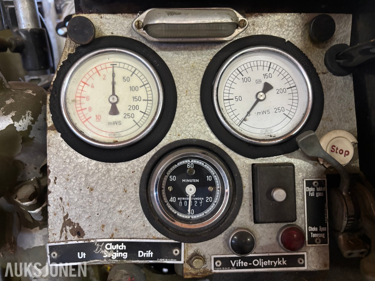 1969 1969 MAGIRUS TS 8/8 BRANNPUMPE – VOLKSWAGEN 122 – MYE UTSTYR
