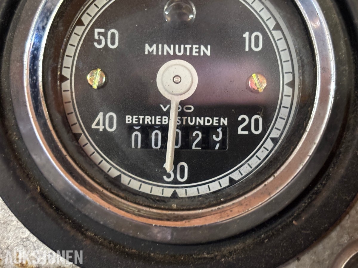 1969 1969 MAGIRUS TS 8/8 BRANNPUMPE – VOLKSWAGEN 122 – MYE UTSTYR