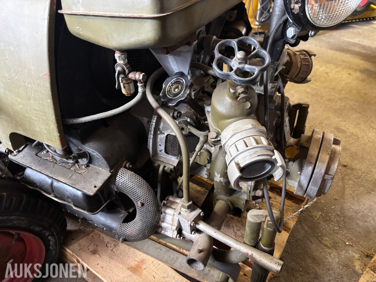 1969 1969 MAGIRUS TS 8/8 BRANNPUMPE – VOLKSWAGEN 122 – MYE UTSTYR