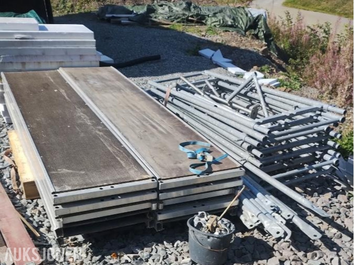2018 Stillas – Stål og aluminium