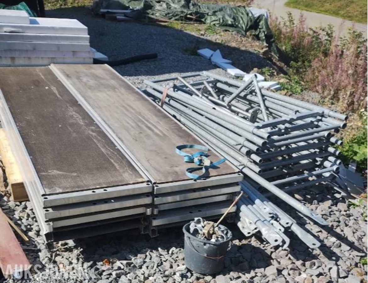 2018 Stillas – Stål og aluminium