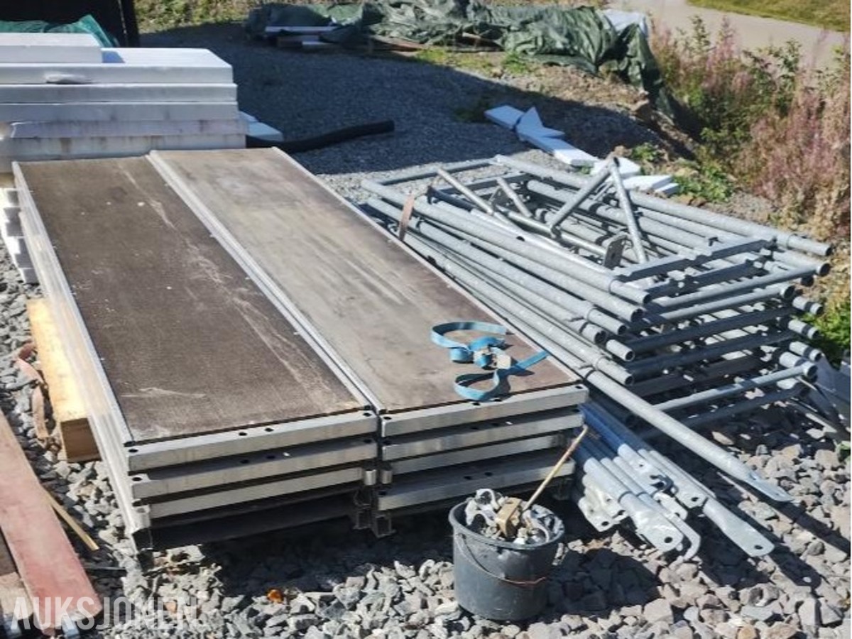 2018 Stillas – Stål og aluminium