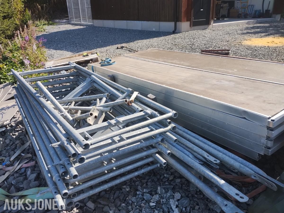 2018 Stillas – Stål og aluminium