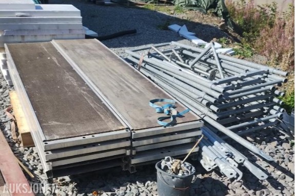 2018 Stillas – Stål og aluminium