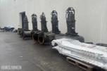 72 stk. Grundfos pumper med anker 4–115 kW, DN65–DN600