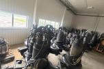 72 stk. Grundfos pumper med anker 4–115 kW, DN65–DN600