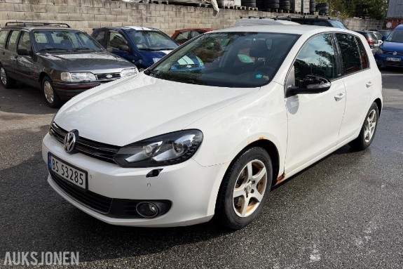 2012 Volkswagen Golf 1.4 122 hk – 148 684 km, Automat, Reparasjonsobjekt