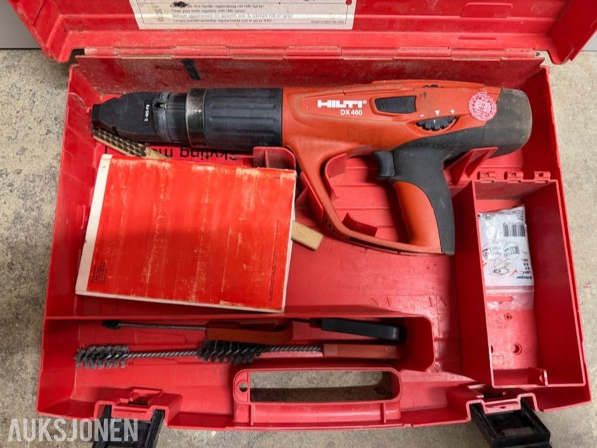 Hilti DX460 Boltepistol (kruttdrevet)