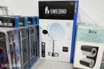 Parti med baderomsutstyr – Smedbo, Tiger, Sealskin, Zone og Bathco