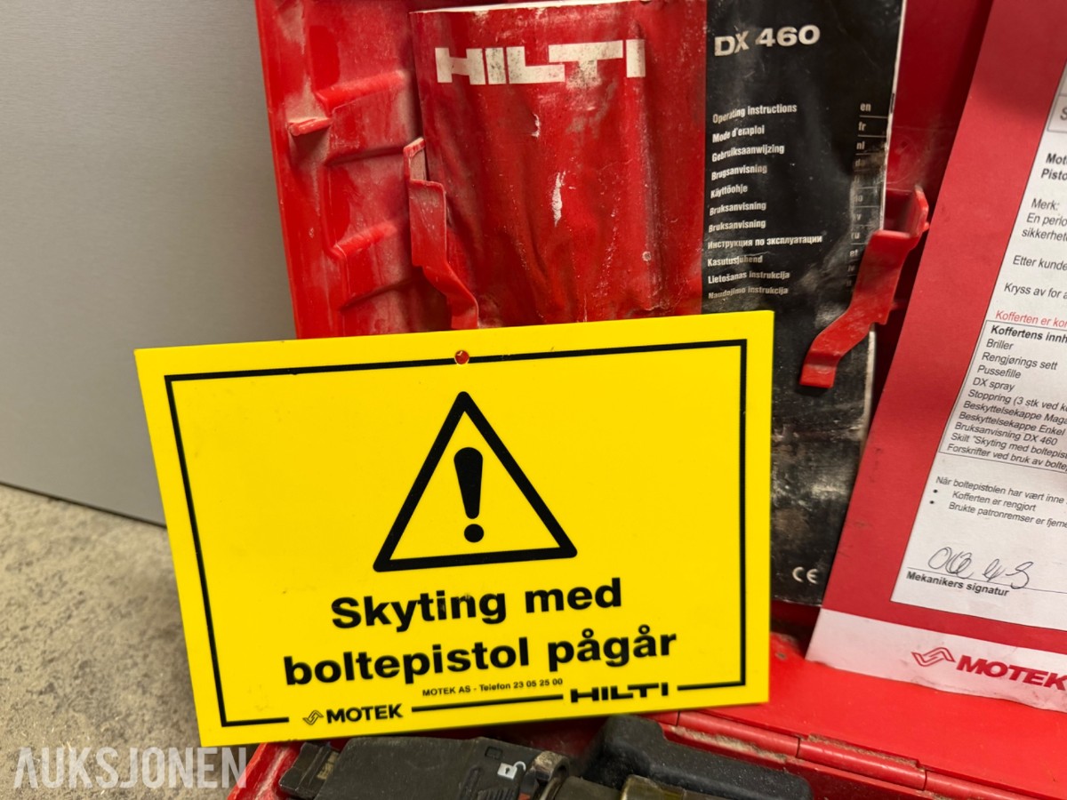 Hilti DX 460 Boltepistol