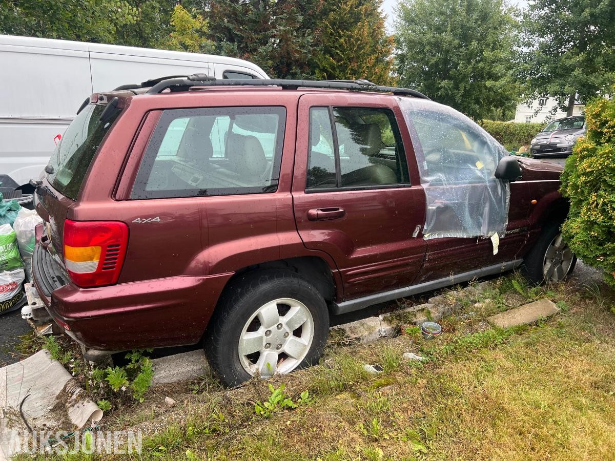 2001 Jeep Grand Cherokee 3,1 diesel høyrestyrt, delebil *Ingen minstepris*
