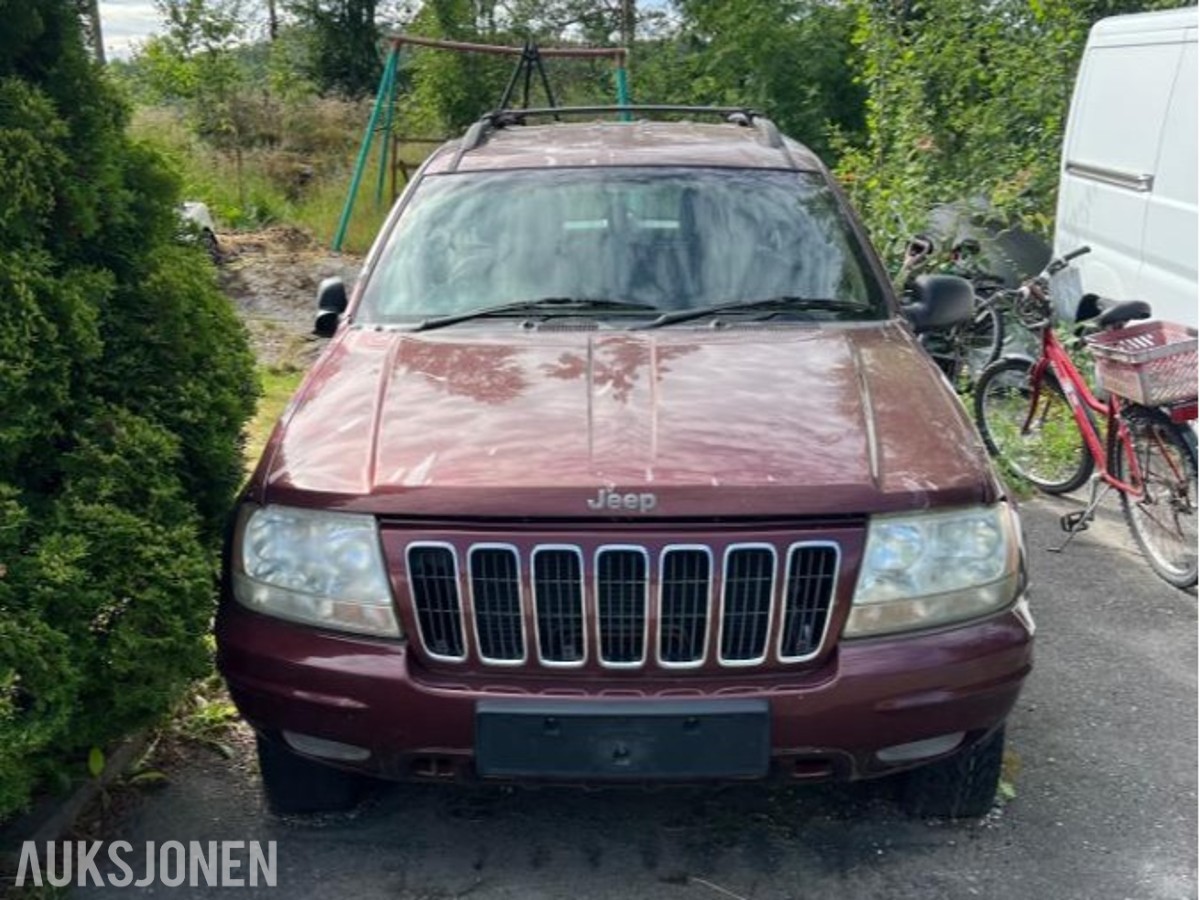2001 Jeep Grand Cherokee 3,1 diesel høyrestyrt, delebil *Ingen minstepris*