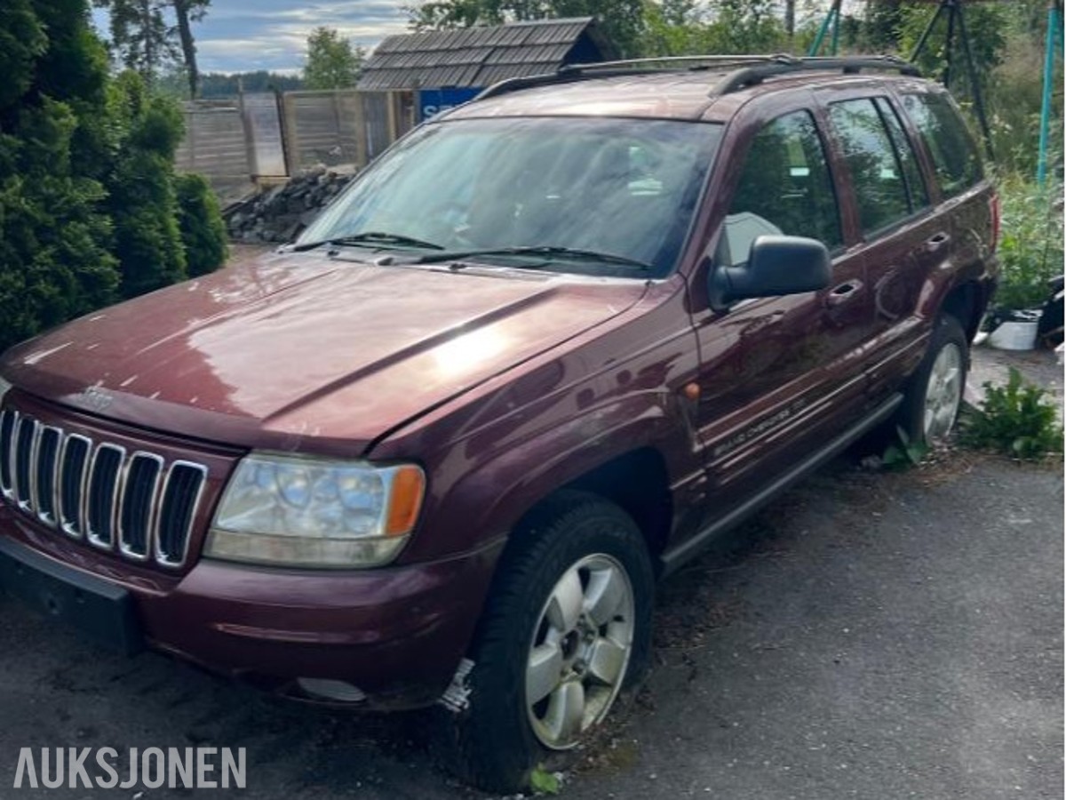 2001 Jeep Grand Cherokee 3,1 diesel høyrestyrt, delebil *Ingen minstepris*