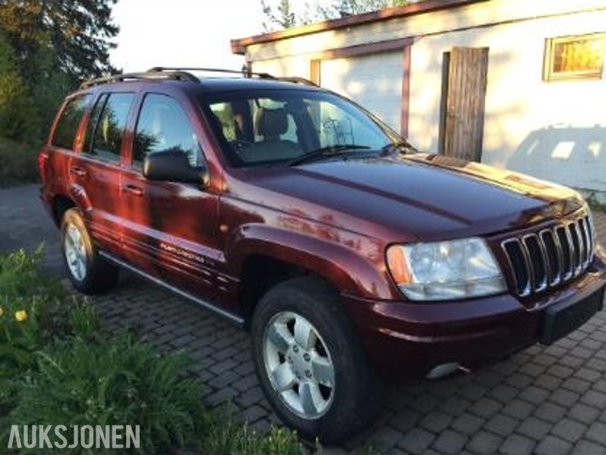 2001 Jeep Grand Cherokee 3,1 diesel høyrestyrt, delebil *Ingen minstepris*