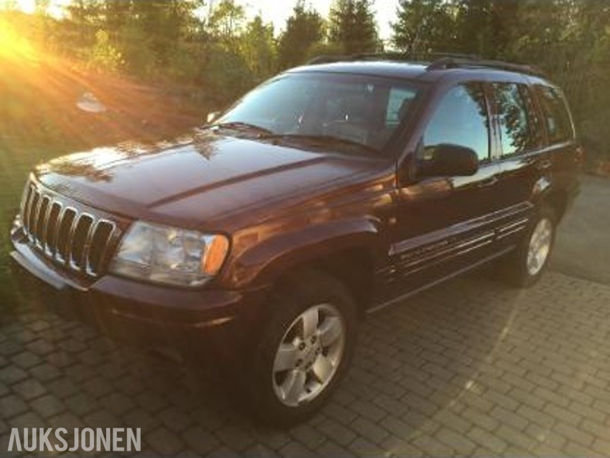2001 Jeep Grand Cherokee 3,1 diesel høyrestyrt, delebil *Ingen minstepris*