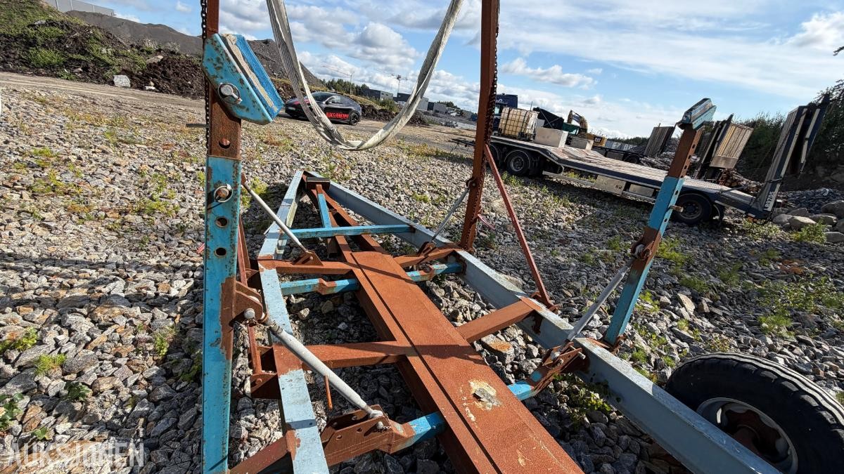 Opplagshenger for båt opptil 35 fot