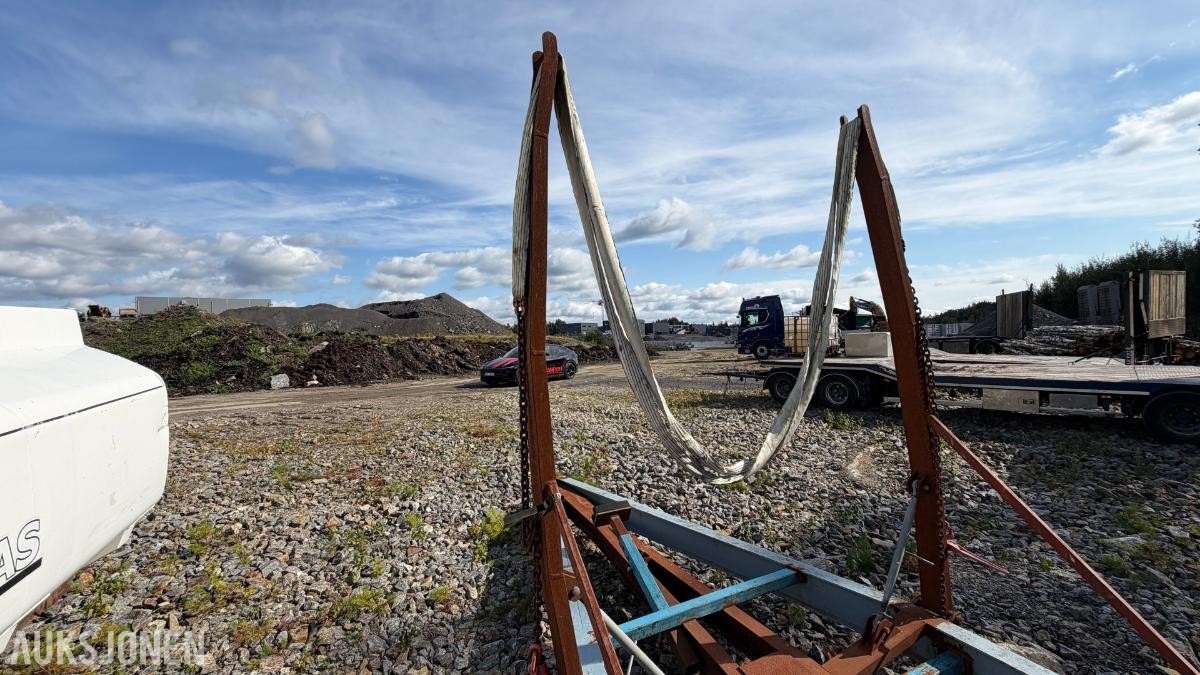 Opplagshenger for båt opptil 35 fot