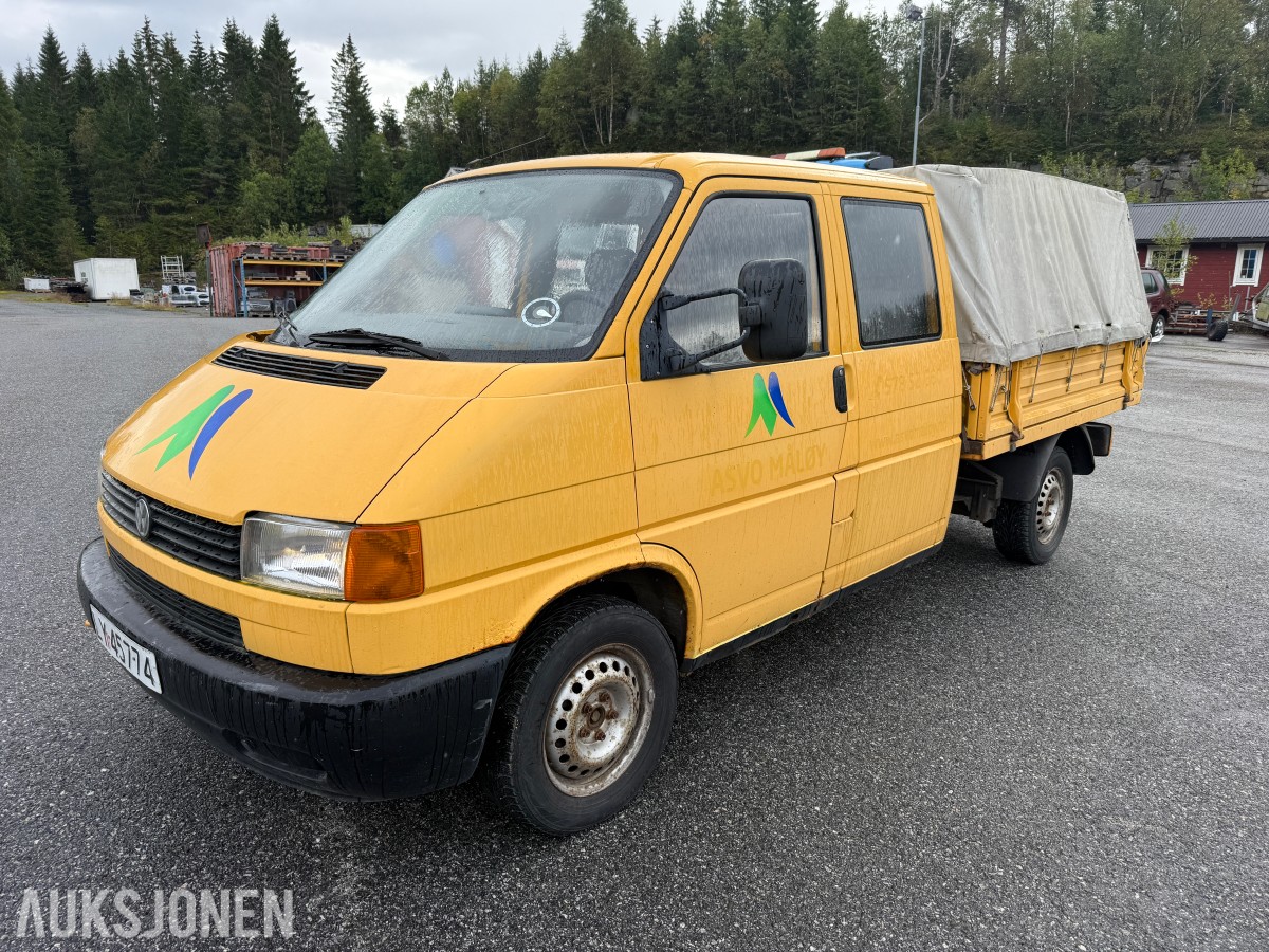 1996 Volkswagen Transporter Dobbelkabiner - Rep.objekt