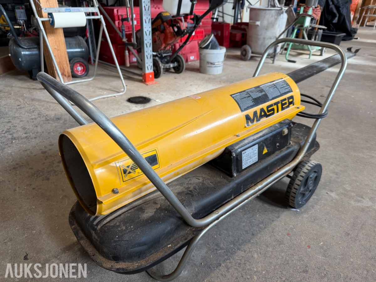 Master B 100 CED, Byggtørke / Varmekanon