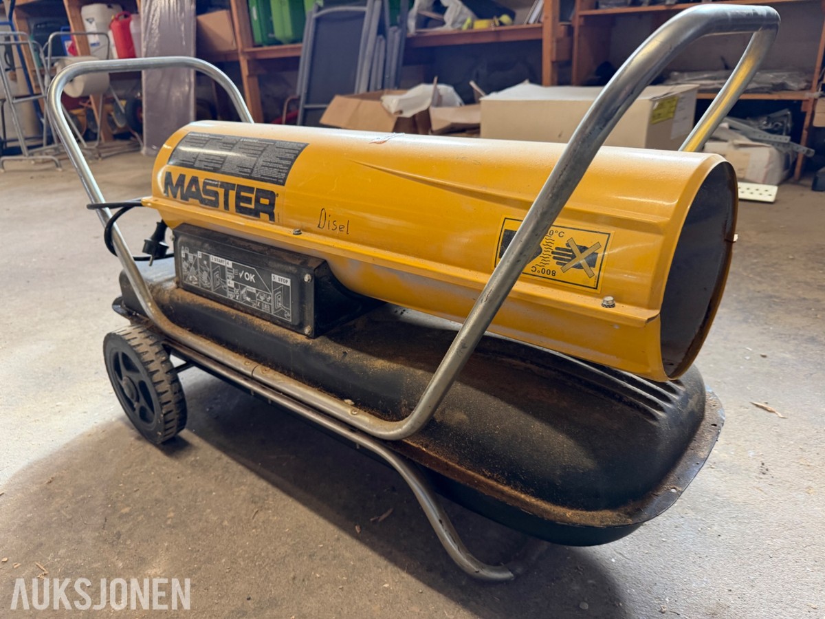 Master B 100 CED, Byggtørke / Varmekanon