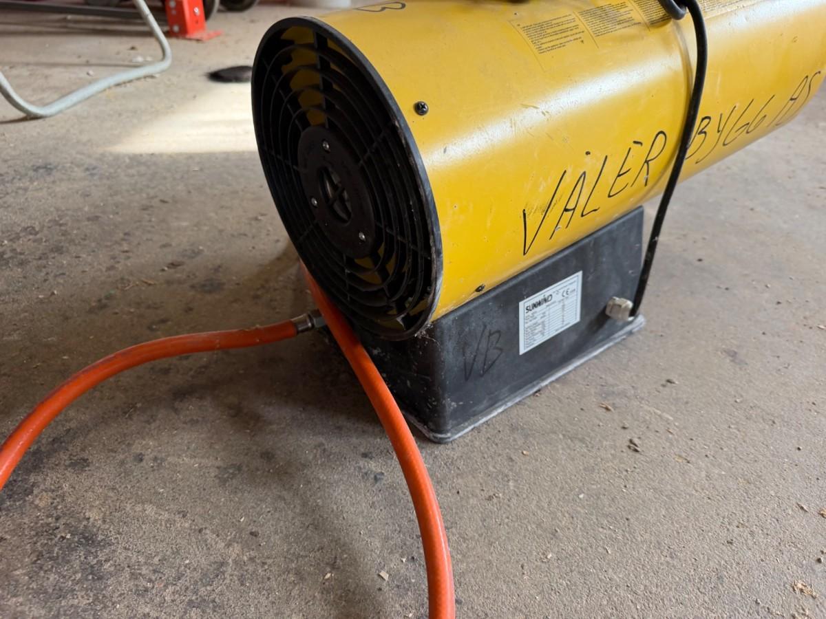 Sunwind Propanvarmer. 30 kw