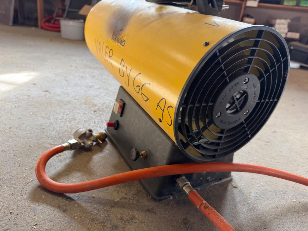 Sunwind Propanvarmer. 30 kw