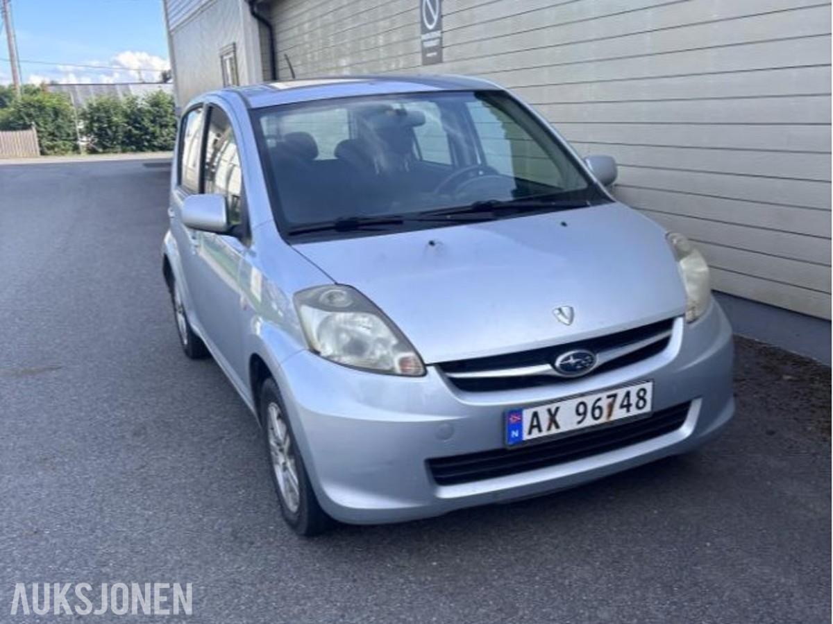 2008 Subaru Justy 1.0 69hk eu ok 08.2028 