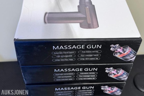 2026 5 STK. MASSASJEPISTOLER – UÅPNET OG HELT NYE