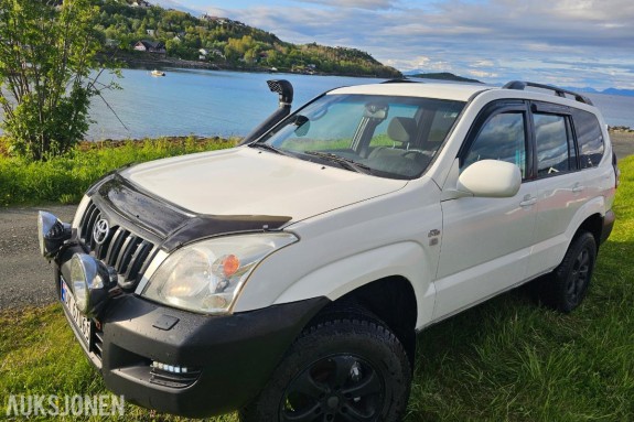 2003 Toyota Land Cruiser 3.0 Diesel 163hk 4WD Ryggekamera, S+V dekk