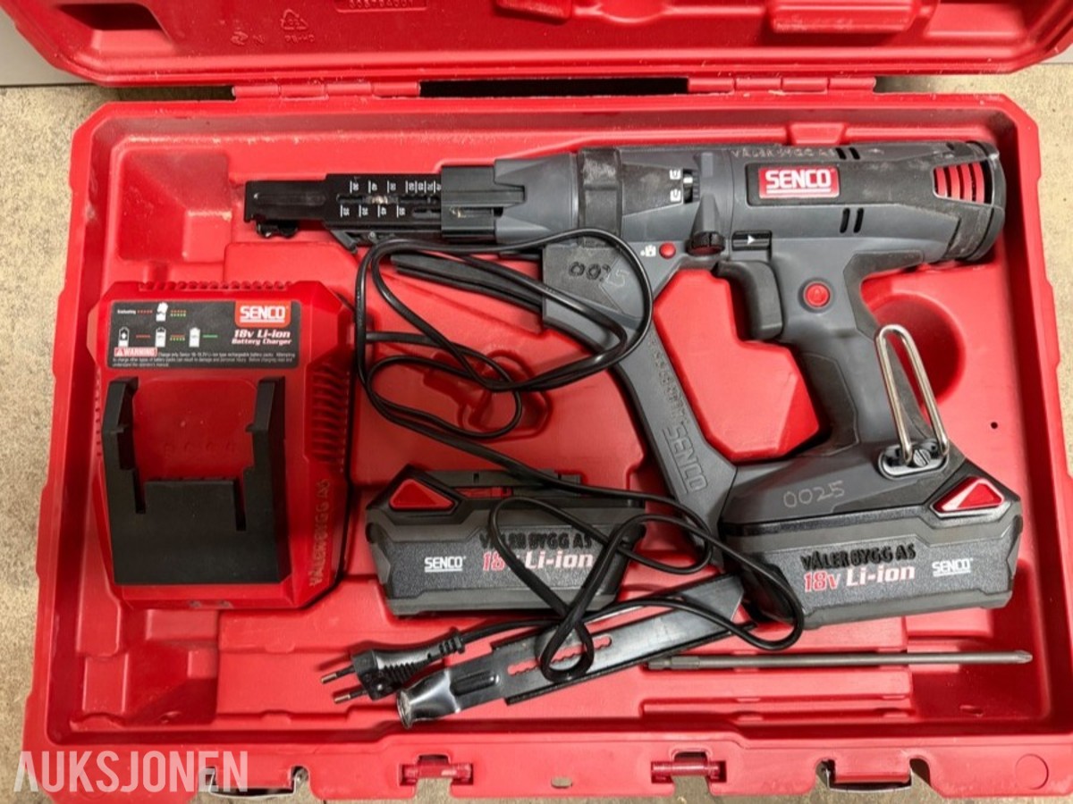 Senco DS525-18V DuraSpin skrueautomat m/koffert