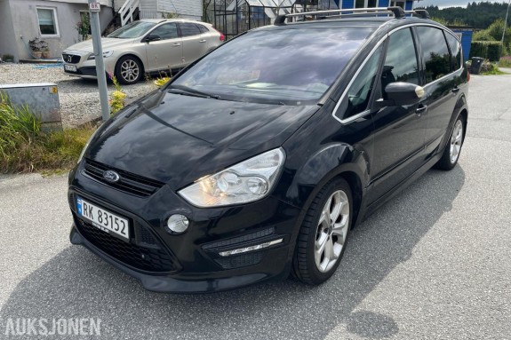 2012 Ford S-Max 2.0 TDCI 163HK Automat, 7-Seter, Cruisekontroll, Hengerfeste