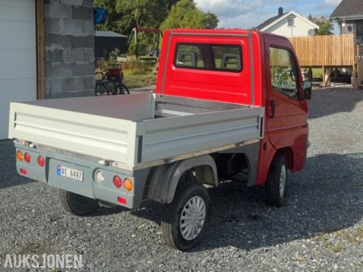 2007 Casalini S.R.L sulkycar med lasteplan, kun 8.254km