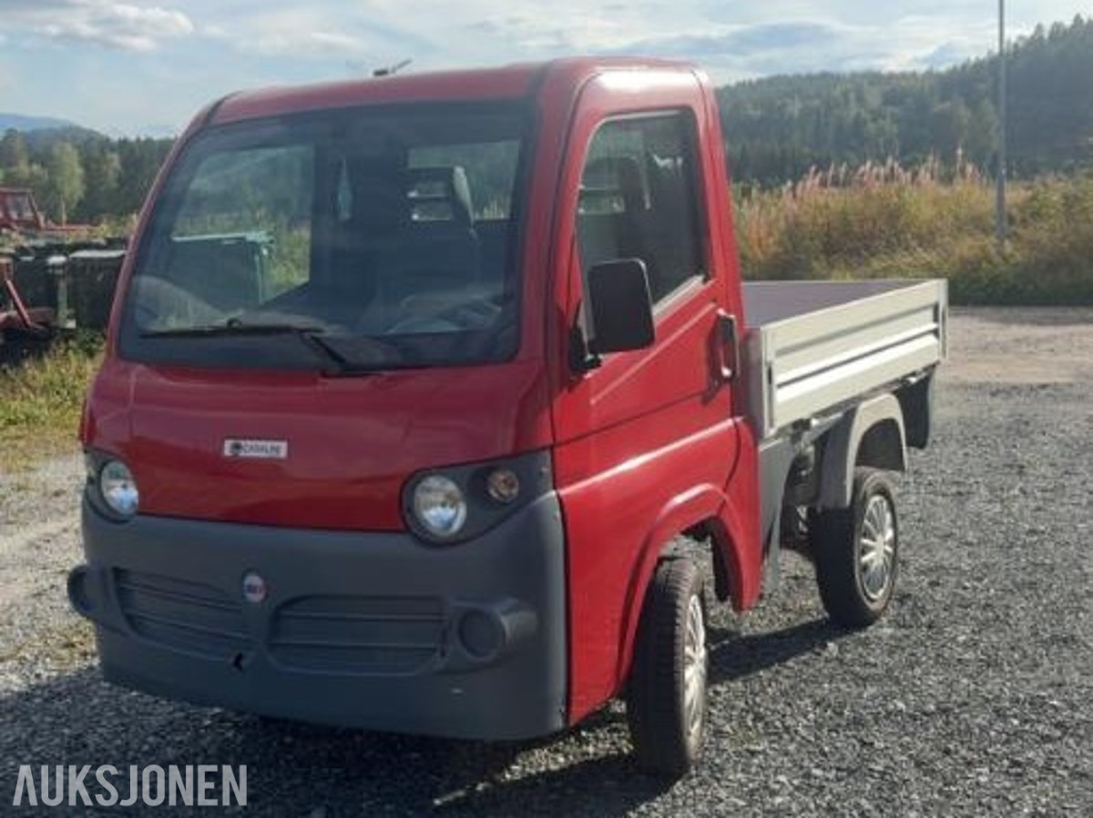 2007 Casalini S.R.L sulkycar med lasteplan, kun 8.254km