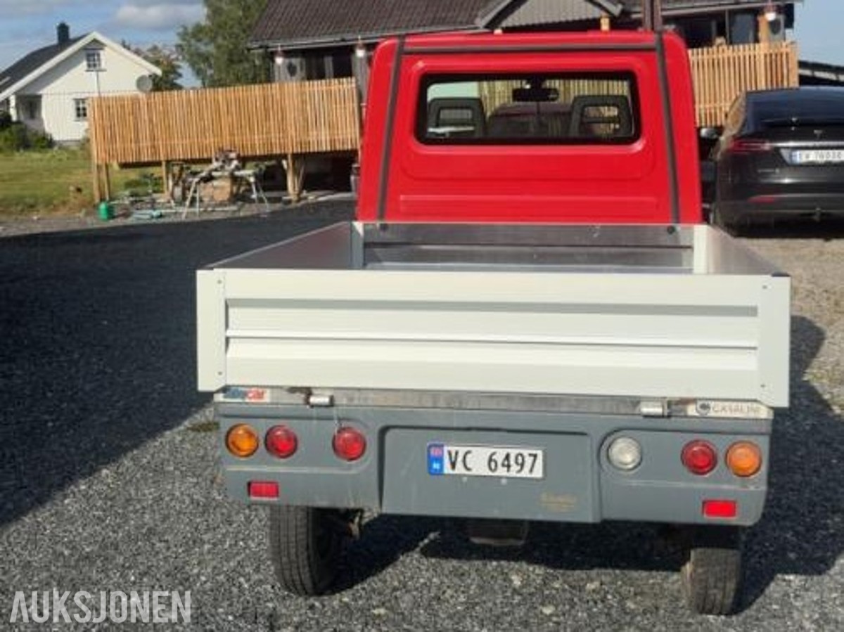 2007 Casalini S.R.L sulkycar med lasteplan, kun 8.254km