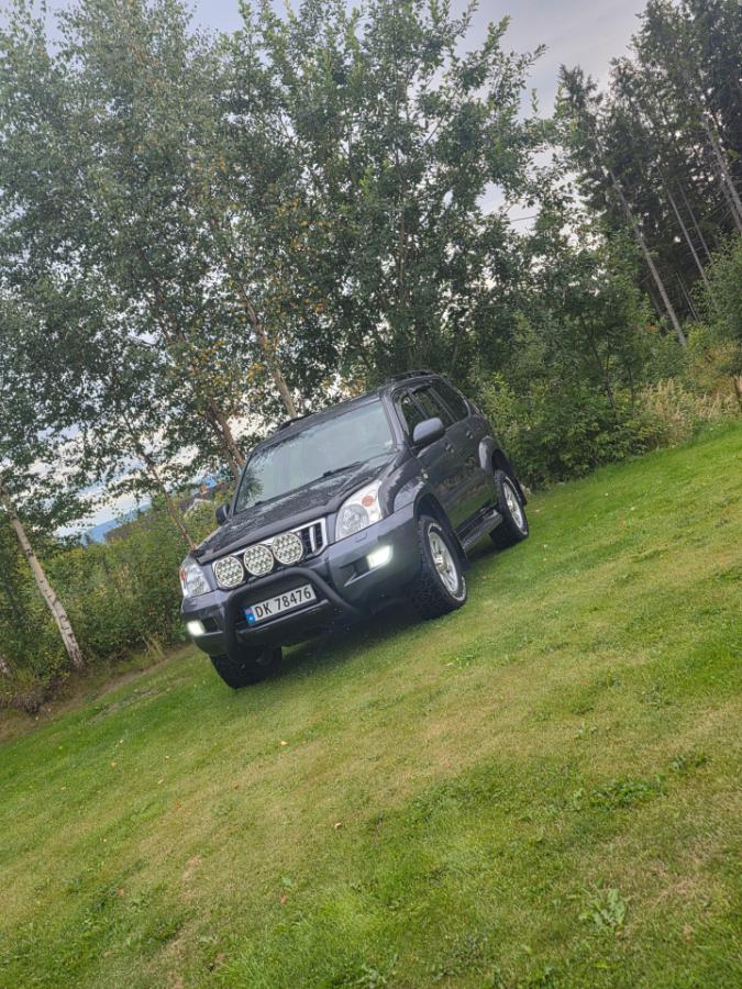 2004 Toyota Land Cruiser  3.0 166hk  4WD automat hengerfeste servicehistorikk s+v dekk eu ok 02.2028  