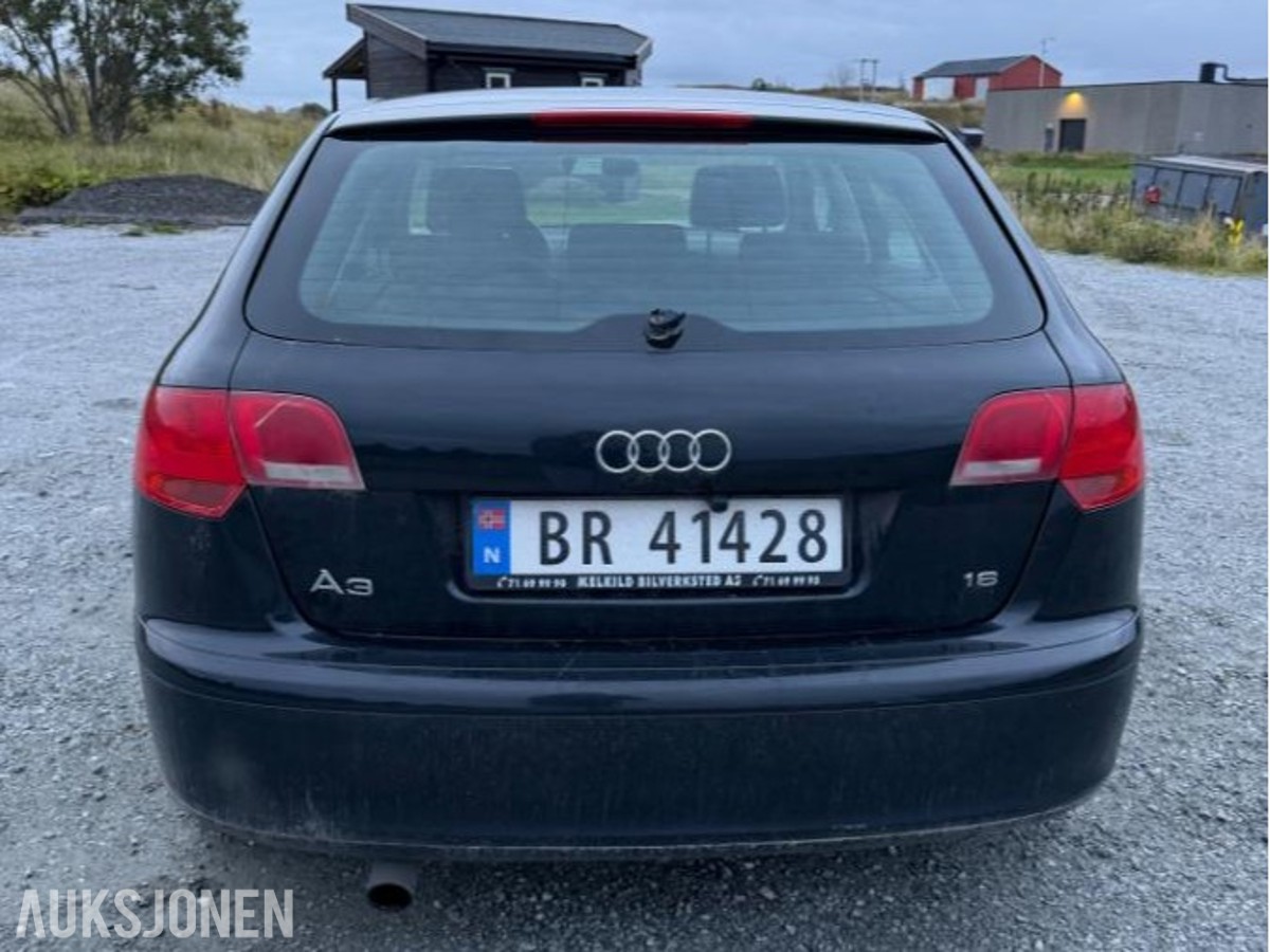 2007 Audi A3 1.6 Bensin 102hk Automat, Reparasjonsobjekt