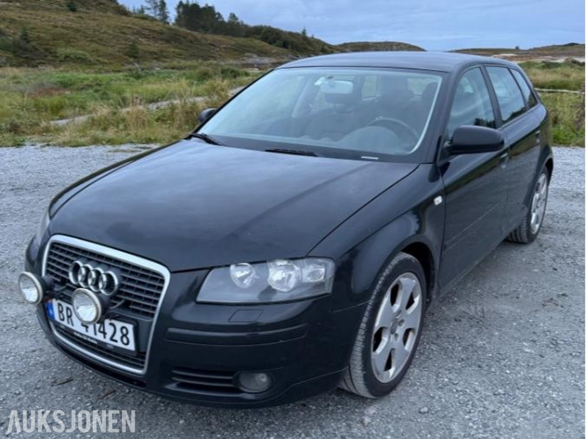 2007 Audi A3 1.6 Bensin 102hk Automat, Reparasjonsobjekt