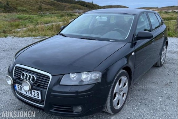 2007 Audi A3 1.6 Bensin 102hk Automat, Reparasjonsobjekt 