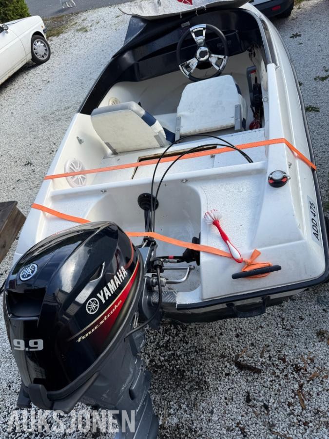 Winrace 12 Yamaha 9,9hk (20hk) med opplagshenger