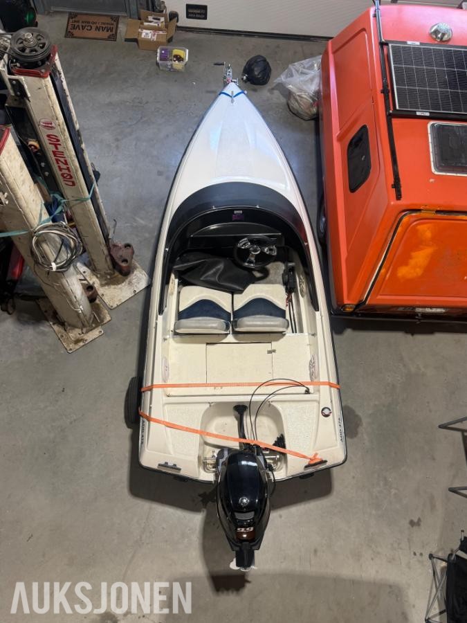 Winrace 12 Yamaha 9,9hk (20hk) med opplagshenger