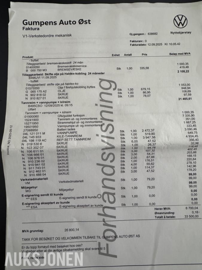2021 Volkswagen Transporter, Automat, Cruisekontroll, Hengerfeste, Ryggekamera, S+V dekk