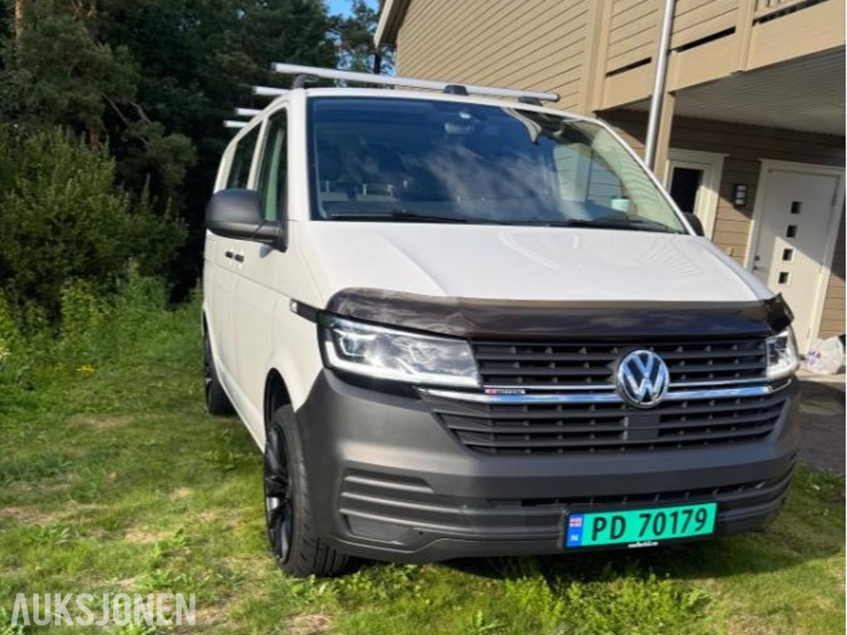 2021 Volkswagen Transporter, Automat, Cruisekontroll, Hengerfeste, Ryggekamera, S+V dekk