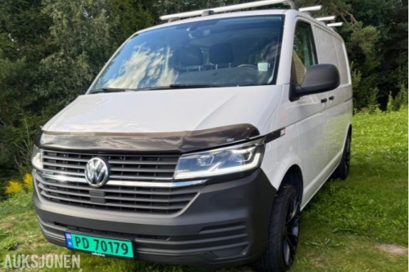 2021 Volkswagen Transporter, Automat, Cruisekontroll, Hengerfeste, Ryggekamera, S+V dekk