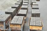 300 m2 8 cm. tykk belegningstein. Beregnet for tungtransport