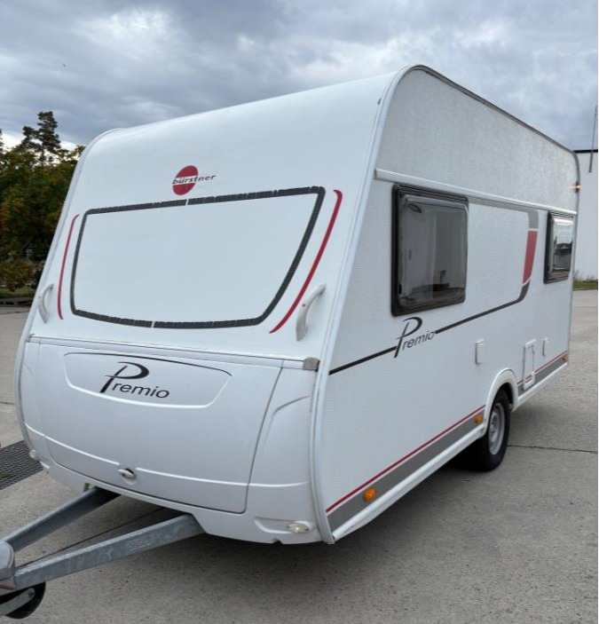 2017 Bürstner 465Ts Kjørevogn/ vekt kun 1150kg/ Gulvvarme/ Batteripakke/ Markise med vegger/ Truma sentralvarme