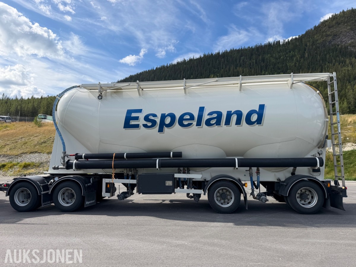 Scania S 650 6x4 bulk m/4 akslet bulkslep, Euro 6T, Helluft, 